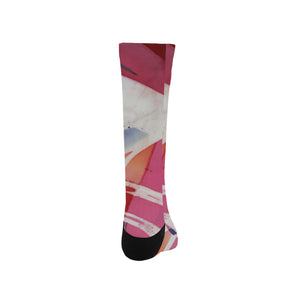 Abstract Circles Trouser Socks (For Men)