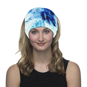 Feathery Flames Negative Multifunctional Headwear
