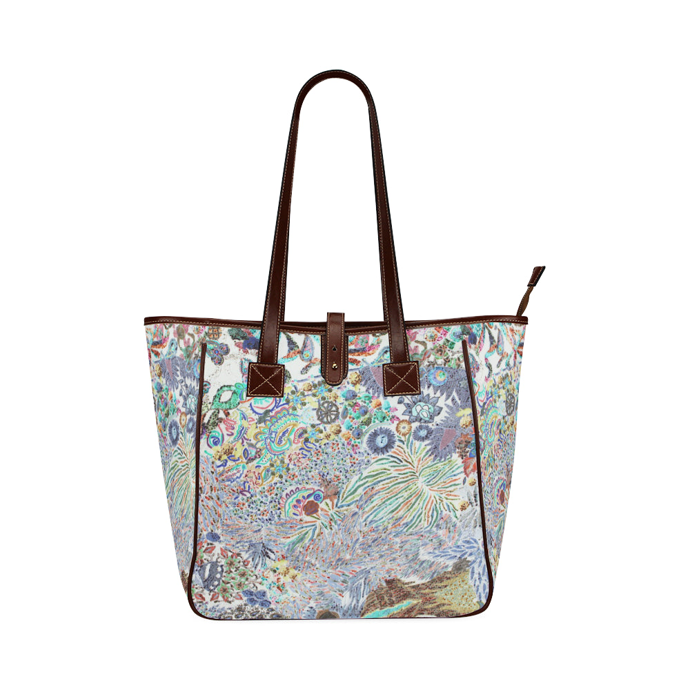 I Spy Paisley Negative Classic Tote Bag (Model 1644)