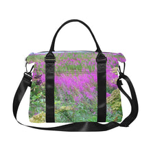 Load image into Gallery viewer, Sea of Fireweed Flower Large Capacity Duffle Bag (Model 1715)