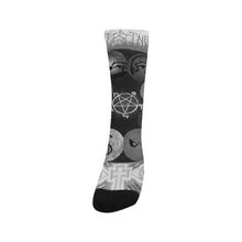 Load image into Gallery viewer, Dante&#39;s Inferno Black and White Trouser Socks (For Men)