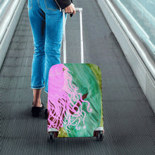 Load image into Gallery viewer, Mermaid MMZ Pink Luggage Cover/Small 18"-21"