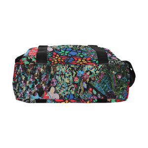 Holiday Paisley Large Capacity Duffle Bag (Model 1715)