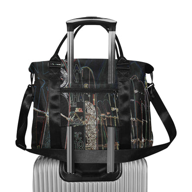 Surfboards Glowing Large Capacity Duffle Bag (Model 1715)