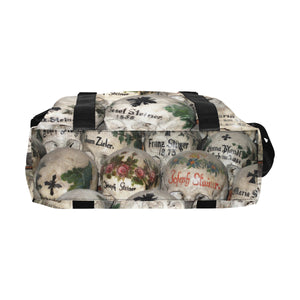 Painted Skulls Large Capacity Duffle Bag (Model 1715)