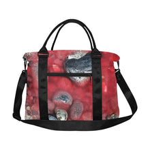 Load image into Gallery viewer, Puddle of Love Red Large Capacity Duffle Bag (Model 1715)