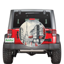 Load image into Gallery viewer, Paris Eiffel Tower 32 Inch Spare Tire Cover
