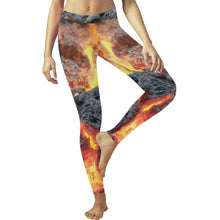 Load image into Gallery viewer, Add Fuel to the Flames Low Rise Leggings (Invisible Stitch) (Model L05)