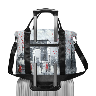 Paris Arc De Triomphe Large Capacity Duffle Bag (Model 1715)