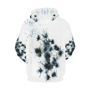 Fireworks Flower Negative All Over Print Hoodie for Men/Large Size (USA Size) (Model H13)