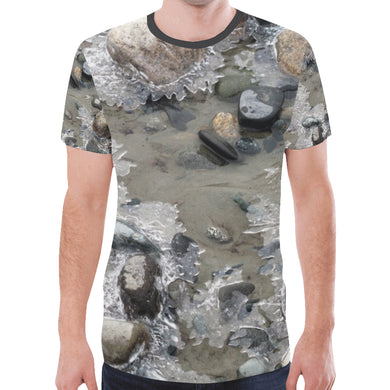 Crystal Creek New All Over Print T-shirt for Men (Model T45)