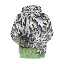 Load image into Gallery viewer, Moss Green All Over Print Hoodie for Men/Large Size (USA Size) (Model H13)