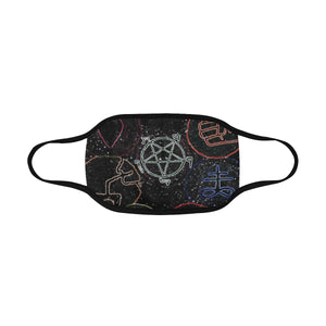 Dante's Inferno Glowing Mouth Mask in One Piece (2 Filters Included) (Model M02)