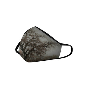 Spooky Tree Mouth Mask in One Piece (2 Filters Included) (Model M02)