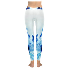 Load image into Gallery viewer, Feathery Flames Negative Low Rise Leggings (Invisible Stitch) (Model L05)