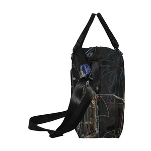 Surfboards Glowing Large Capacity Duffle Bag (Model 1715)