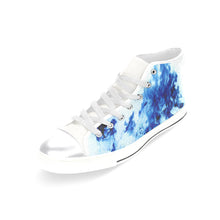 Load image into Gallery viewer, Feathery Flames Negative Women&#39;s Classic High Top Canvas Shoes (Model 017)