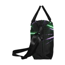 Load image into Gallery viewer, Fireworks Star Purple Large Capacity Duffle Bag (Model 1715)