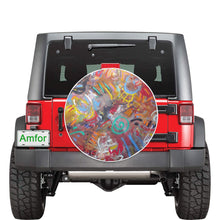 Load image into Gallery viewer, Graffiti Abstract 32 Inch Spare Tire Cover