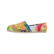 Load image into Gallery viewer, Splash of Color Mosaic Unisex Classic Canvas Slip-On (Model 1206)