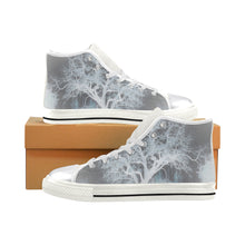 Load image into Gallery viewer, Spooky Tree Negative Women&#39;s Classic High Top Canvas Shoes (Model 017)