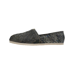 Marbled Abstract Glowing Unisex Classic Canvas Slip-On (Model 1206)
