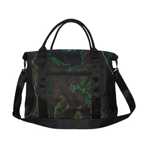 Sea of Flames Glowing Large Capacity Duffle Bag (Model 1715)