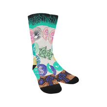 Load image into Gallery viewer, Dante&#39;s Inferno Reverse Trouser Socks (For Men)