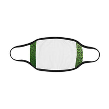 Load image into Gallery viewer, Crackle Art Green Mouth Mask (Pack of 3)