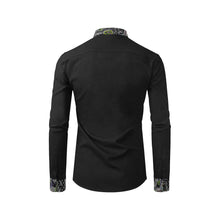 Load image into Gallery viewer, Complex Graffiti Glowing Men&#39;s All Over Print Casual Dress Shirt (Model T61)