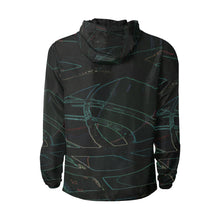 Load image into Gallery viewer, Abstract Circles Glowing All Over Print Quilted Windbreaker for Men (Model H35)