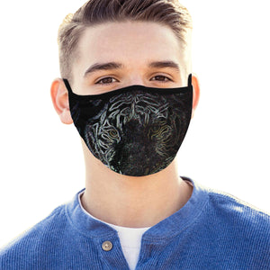 White Tiger Glowing Mouth Mask (Pack of 3)