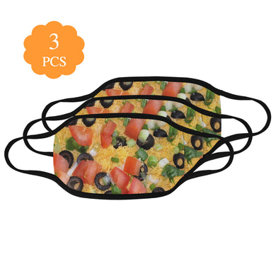 Taco Salad Mouth Mask (Pack of 3)