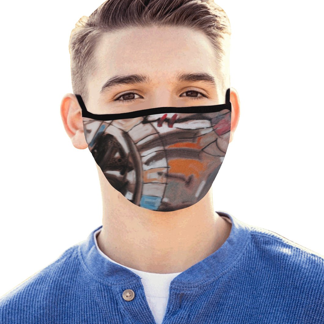 Abstract It Is Mouth Mask