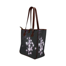 Load image into Gallery viewer, Fireworks Flowers Purple Classic Tote Bag (Model 1644)