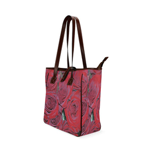 Rose Bouquet Flower Classic Tote Bag (Model 1644)