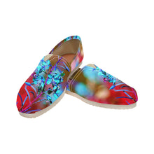 Load image into Gallery viewer, Fireweed Flower Blue Unisex Classic Canvas Slip-On (Model 1206)