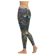 Load image into Gallery viewer, Fun and Fancy Paisley Low Rise Leggings (Invisible Stitch) (Model L05)