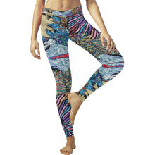 Load image into Gallery viewer, Pleasantly Paisley Low Rise Leggings (Invisible Stitch) (Model L05)