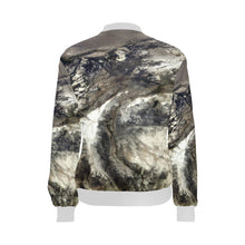 Load image into Gallery viewer, Aerial Ground All Over Print Bomber Jacket for Women (Model H36)