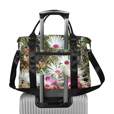 Livingstone Daisy Flower Large Capacity Duffle Bag (Model 1715)