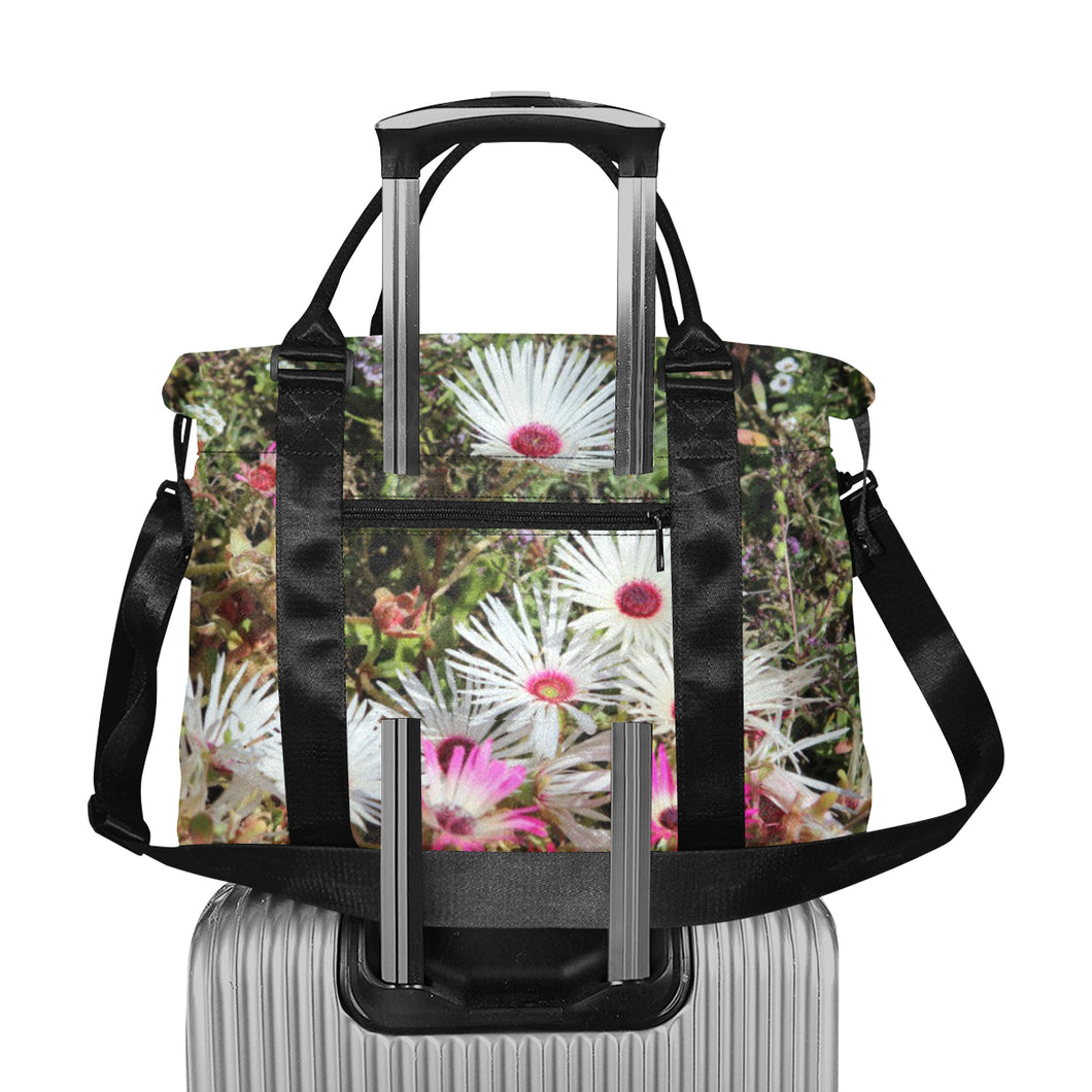 Livingstone Daisy Flower Large Capacity Duffle Bag (Model 1715)