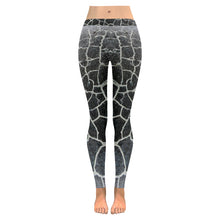 Load image into Gallery viewer, Crackle Negative Low Rise Leggings (Invisible Stitch) (Model L05)