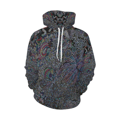 I Spy Paisley Glowing All Over Print Hoodie for Men/Large Size (USA Size) (Model H13)
