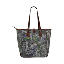 Load image into Gallery viewer, Complex Graffiti Glowing Classic Tote Bag (Model 1644)
