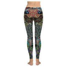 Load image into Gallery viewer, Paisley Power Low Rise Leggings (Invisible Stitch) (Model L05)
