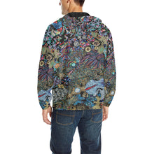 Load image into Gallery viewer, Perfectly Paisley All Over Print Quilted Windbreaker for Men (Model H35)