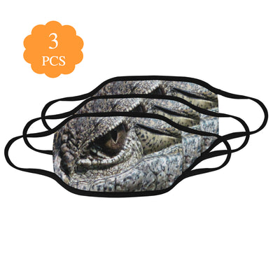 Crocodile Eye Mouth Mask (Pack of 3)