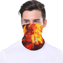 Load image into Gallery viewer, Feathery Flames Red Multifunctional Headwear
