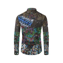 Load image into Gallery viewer, Dark Paisley Men&#39;s All Over Print Casual Dress Shirt (Model T61)